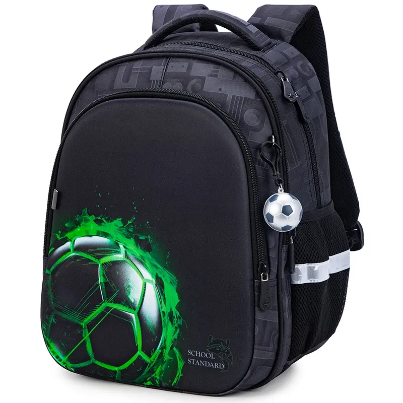 Waterproof Carto Football Soccer Backpack For Boys High Quality 3D Design Ideal For Primary School And Infantil Use 1 3 Grade Mochila Infanta Q86L From Sleekshoulder 31.67 DHgate.Com