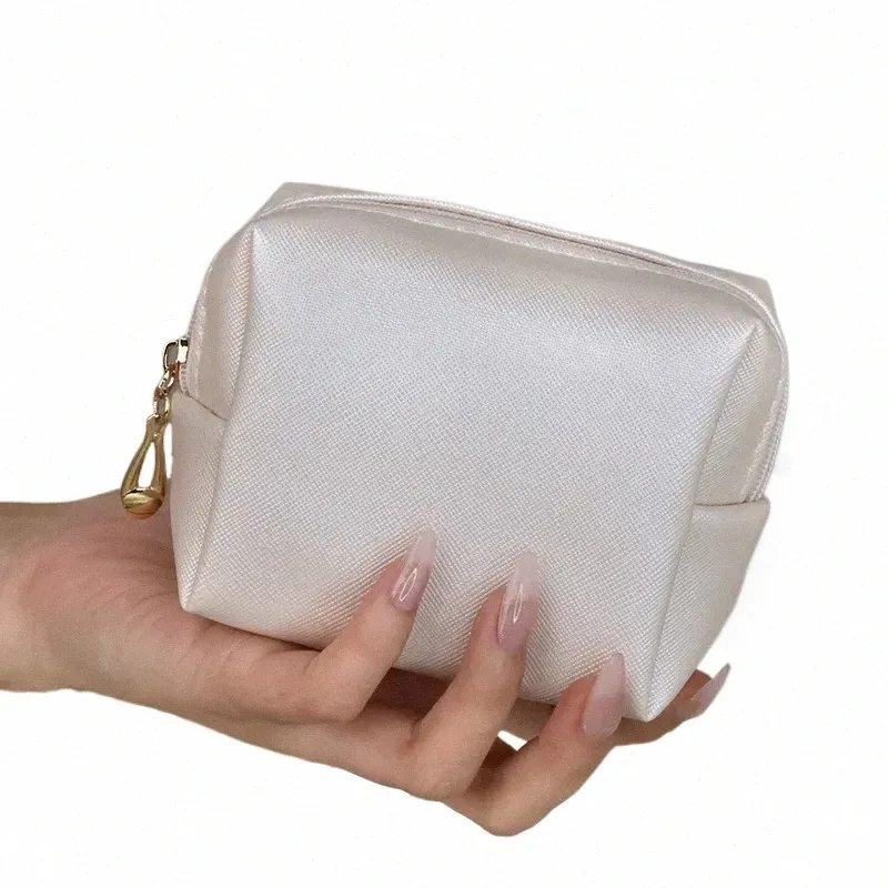 DHgate Womens Portable Faux Leather Cosmetic Bag Mini Makeup Organizer for Travel and Outdoor Use Bags Luggage Accessories