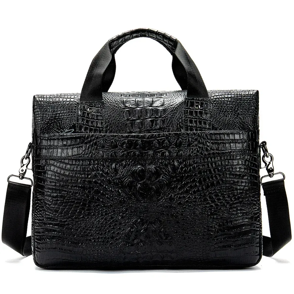 Black croc laptop case hotsell