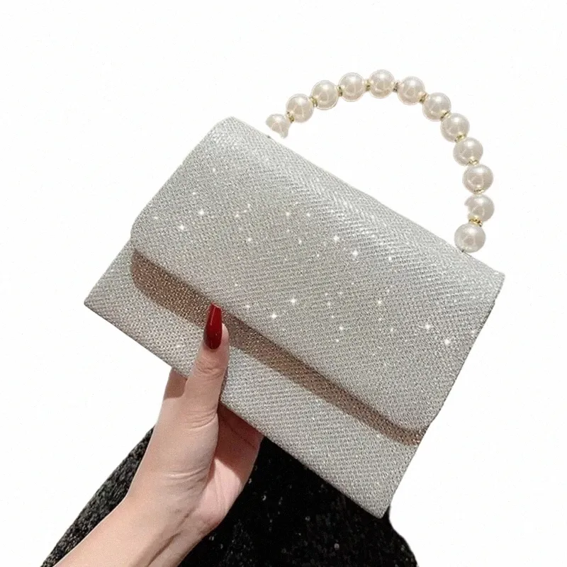 Sparkling Elegance Glitter Purse Evening Bag for Women s Enchanting Nights
