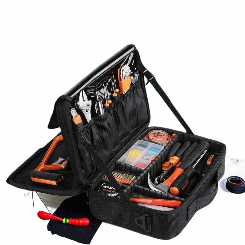 Large Waterproof Fishing Tackle Bag Multi-Compartment Fishing