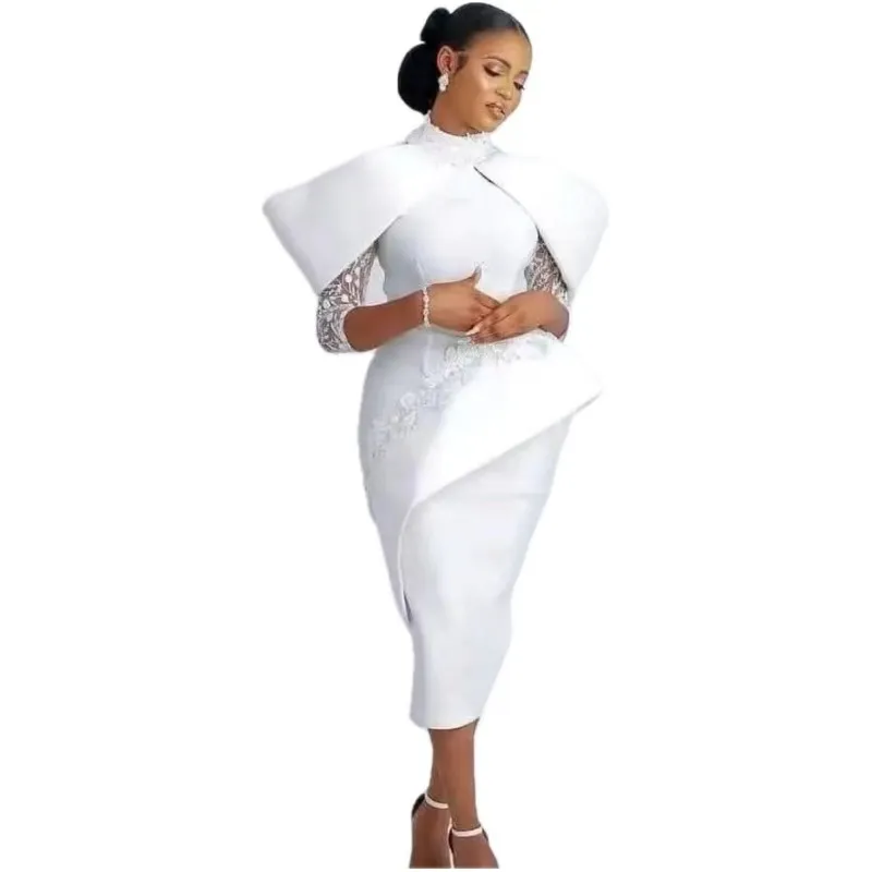 strapless open back dress Birthday Girl White Mini Party Dress - US 8 main image 0
