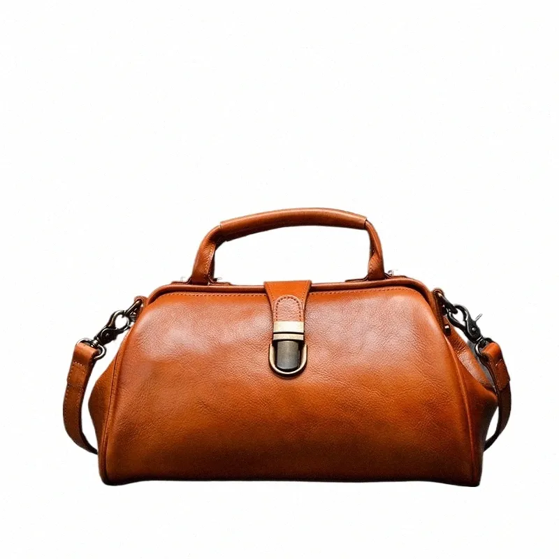 Vintage Leather Doctors Bag Handmade Vegetable Tanned Cowhide From Easecarry 76.79 DHgate.Com