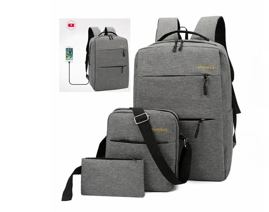 3 way usb charging backpack hotsell