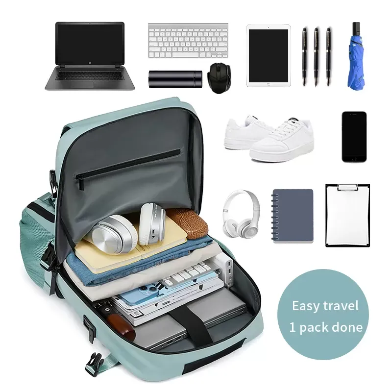 Waterproof Travel Backpack for Women - 16 inch Laptop  display picture 1