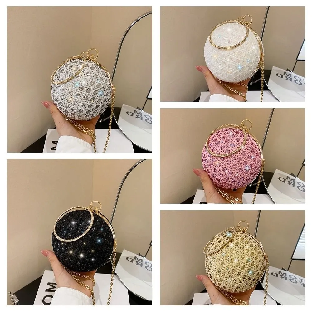 Glitter ball clutch bag best sale