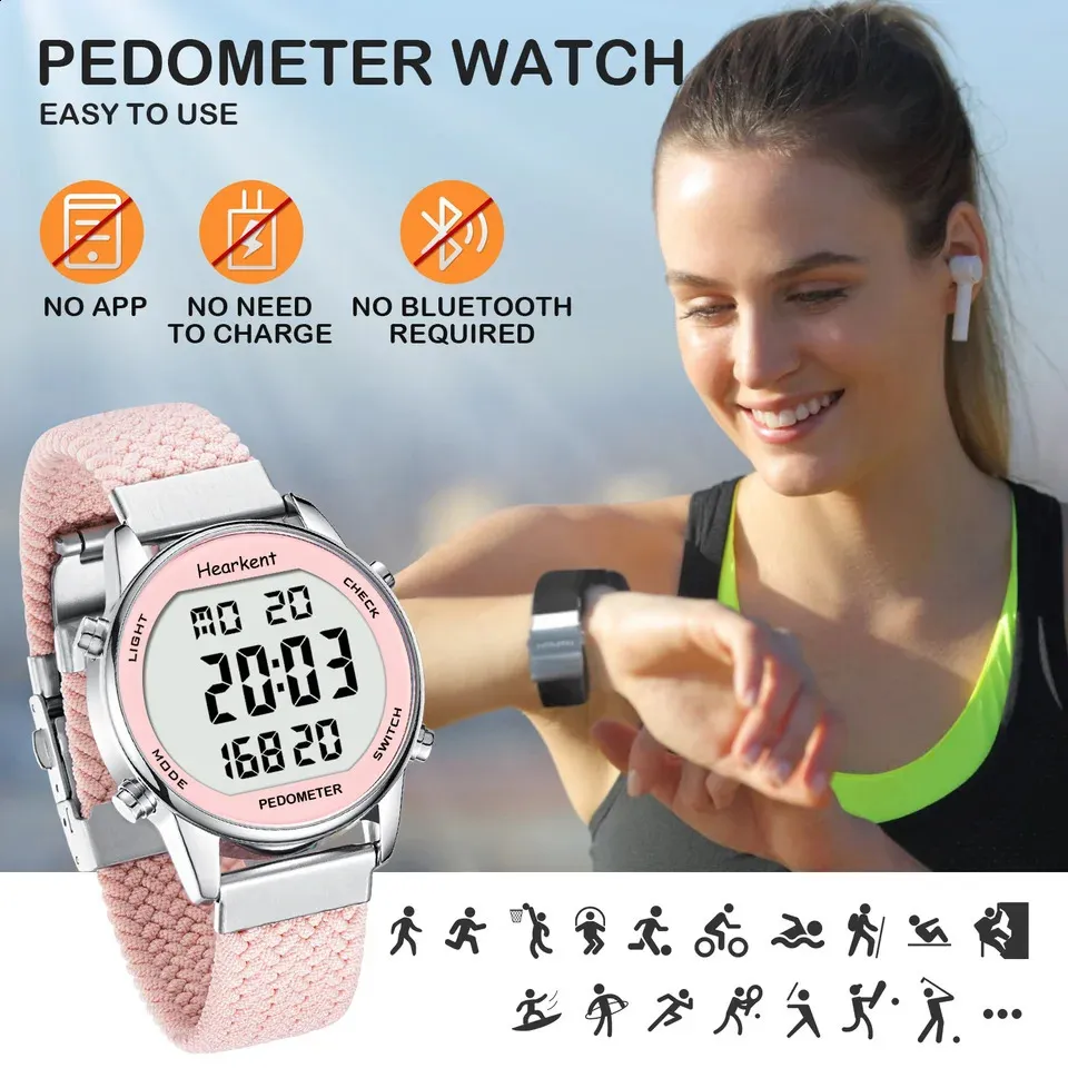 Step counter watch without bluetooth sale