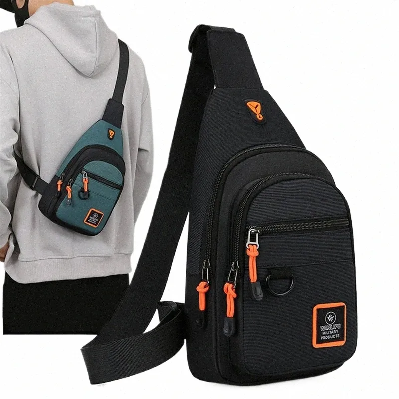 Men's Crossbody Sling Bag: Large Capacity Shoulder Backpack for Outdoor  Sports Leisure Small, Versatile Chest Bag Buy Now!