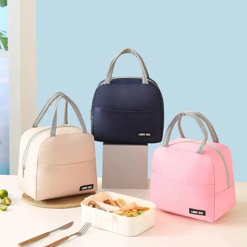 Thermal Insulated Lunch Bags That Keep Food Warm Portable Women's ...