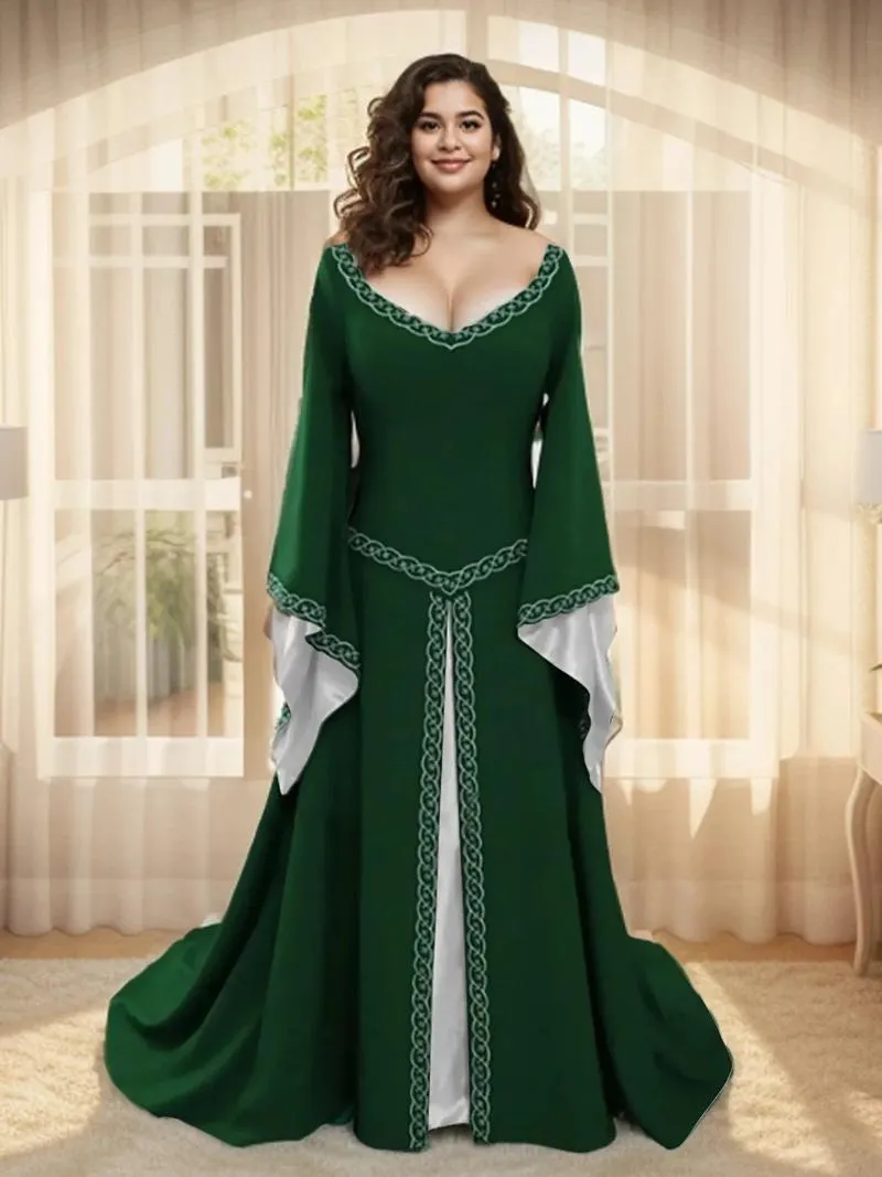 Plus Size Fall Dresses: Elegant Retro Costume & Halloween Dress. Shop Now!  from Dhgate Plus size Dresses - price 44.68
