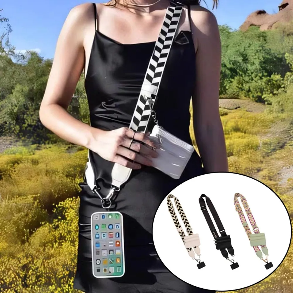Adjustable Phone Lanyard With Zippered Pouch For Women Anti Lost Cell Phone Crossbody Necklace With Cord Straps Bag Accessory From Sleekshoulder 10.03 DHgate.Com