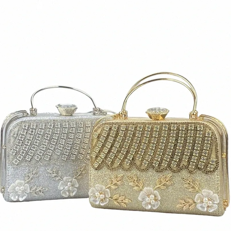 thumbnail image 2 of Soft Women Evening Bags Diamond Rhinestones Clutch... – Grandado 2 of 13