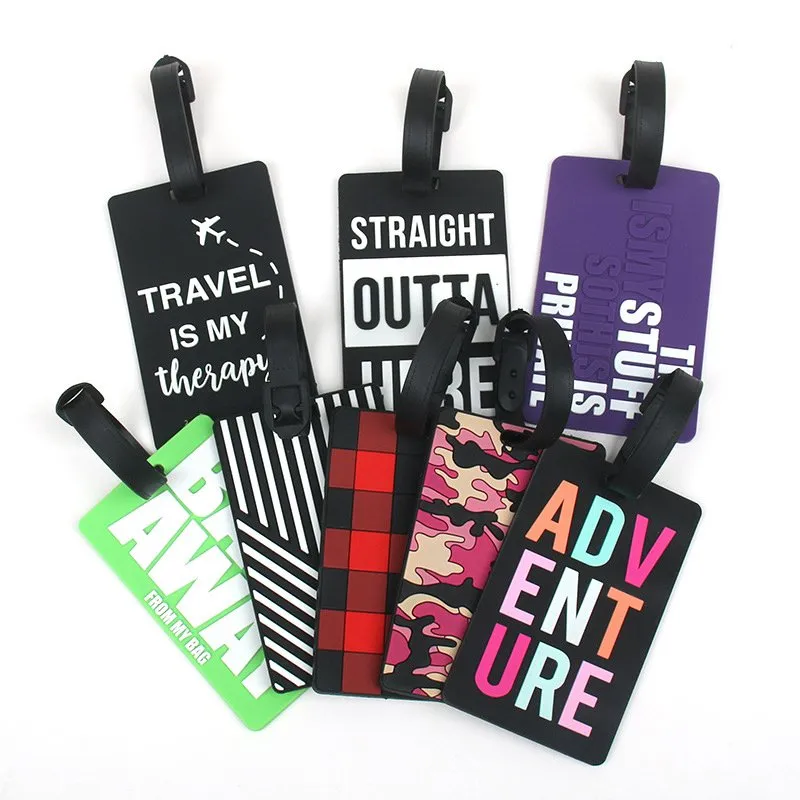 Label Holders My Bag Tag Premium Luggage Tags Durable PVC