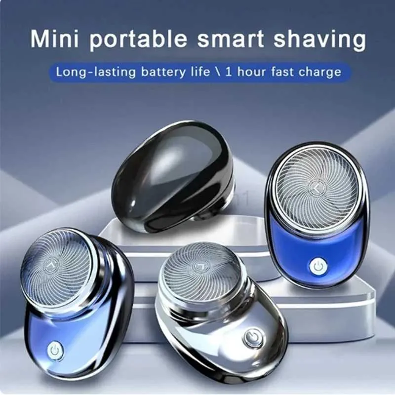 Mini Shaver Razor Usb Portable Mini Electric Shaver: USB Rechargeable, Washable Foil Razor ...