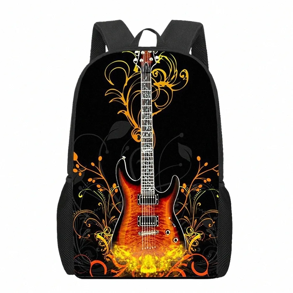 Music Art Classic Backpack Durable Canvas School Bag Boys Girls Men Women From Sleekshoulder 26.53 DHgate.Com