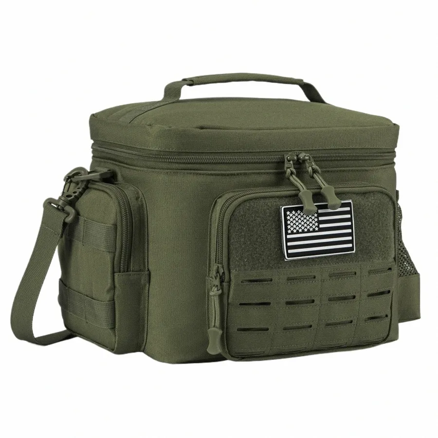 DHgate Heavy Duty Tactical Lunch Box Leakproof Insulated Cooler Bag for Mens Outdoor Adventures Bags Luggage Accessories