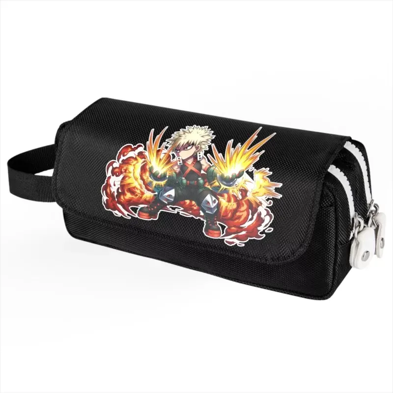 Anime-Lover Canvas-Tasche Mit Reißverschluss – „Life Is Better With Anime“