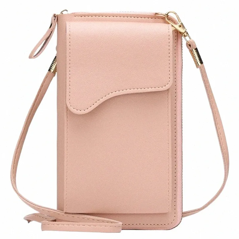 S-ZONE Women's Leather Crossbody Bag - Small Over Shoulder Purse, Full Grain Leather - View #4