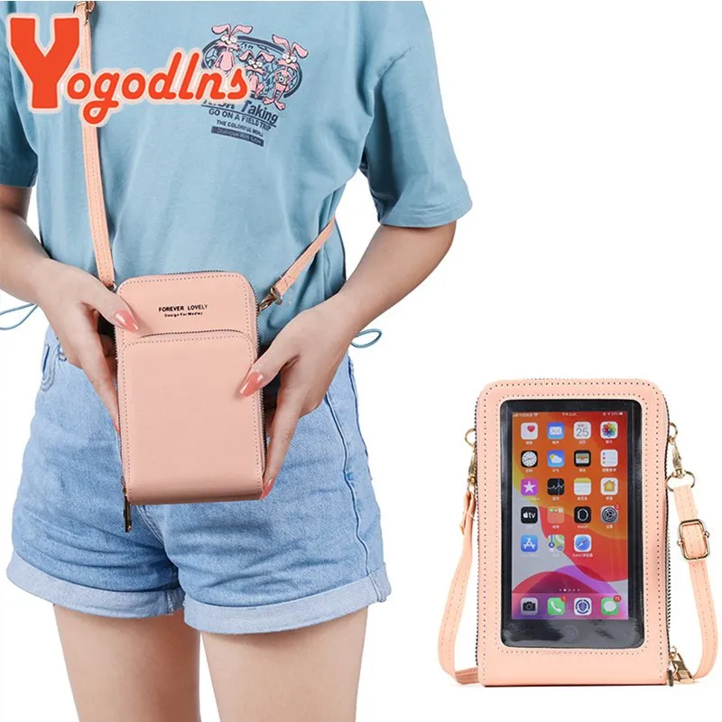 Three Layer Touch Screen Crossbody Phone Bag With Zipper For Women From Sleekshoulder 18.28 DHgate.Com