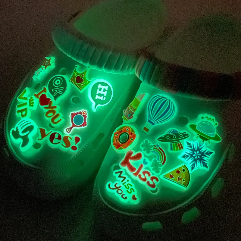 Rainbow Food Crocs Shoes For Women Charms Set For Clog Sandals Luminous DIY Pins For Men Women And Kids From Dh5799781 16.98 DHgate.Com