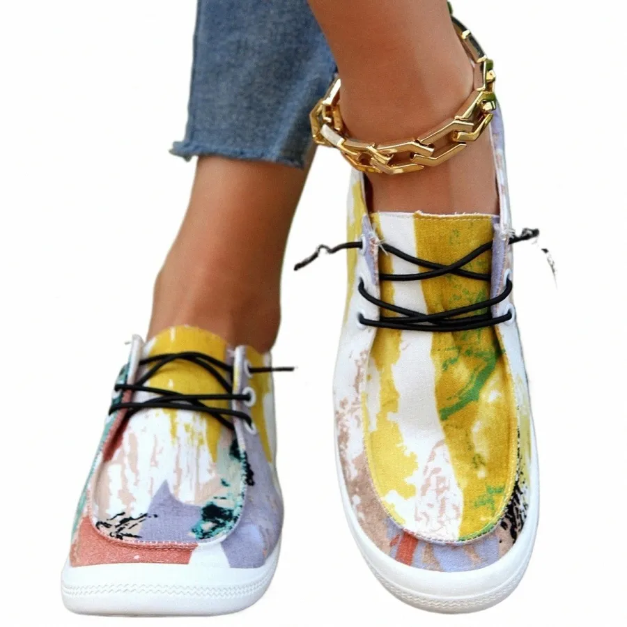 Walking Sneakers Womens Tie Dye Running Shoes New Tie Dye