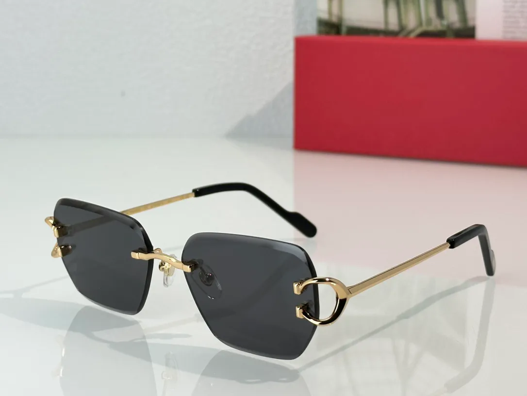 Designer Metal Frame Frameless Sunglasses For Men... From  display picture 1
