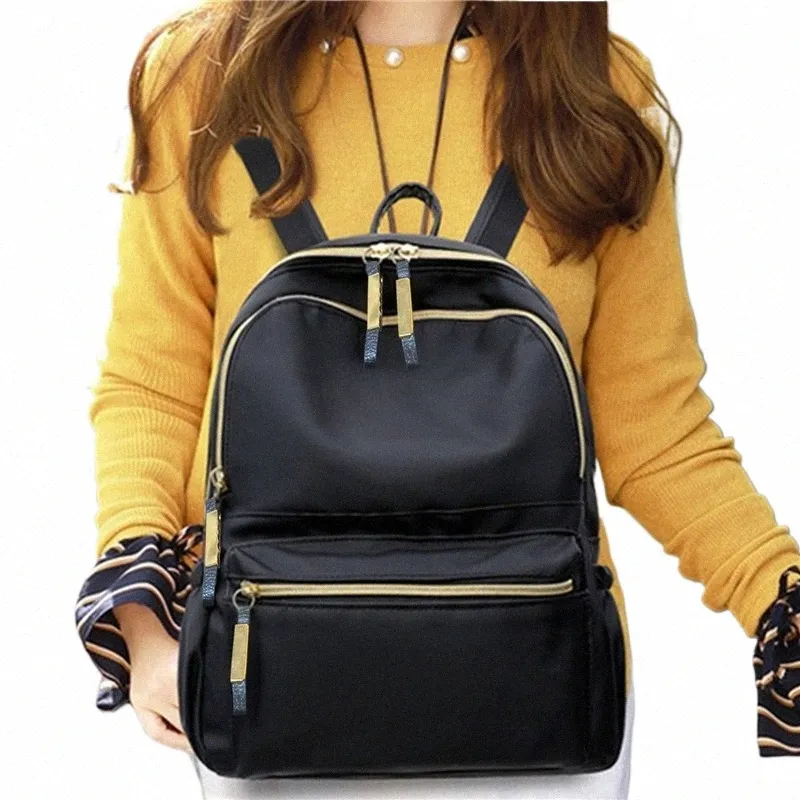 Oxford Ladies Backpacks Ladies Waterproof Anti-theft Oxford Cloth Backpack Travel  main image 3