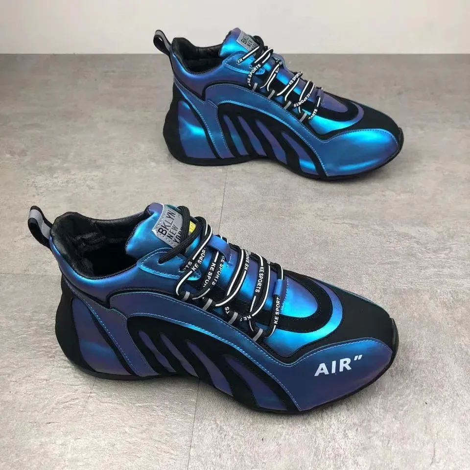 DHgate.com:Mens Leather Casual Sneakers: New Spring Running
