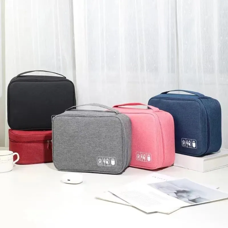 Large Anti moisture Travel Cable Organizer Gadget Digital Accessories Storage Bag