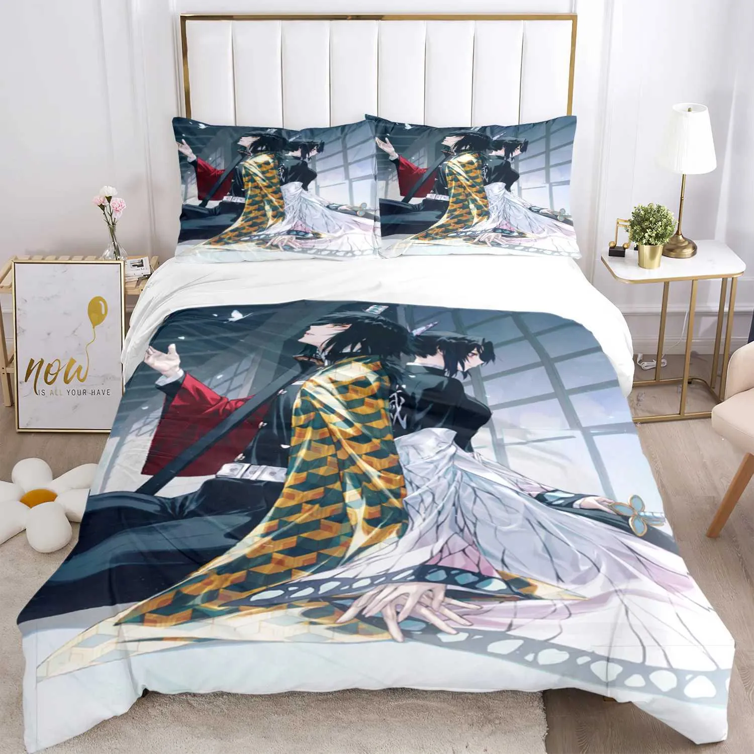 OARAGE Bed In A Bag – Set Biancheria Da Letto King Size 7 Pezzi, Stile Boho, Trapuntato, Microfibra Morbida