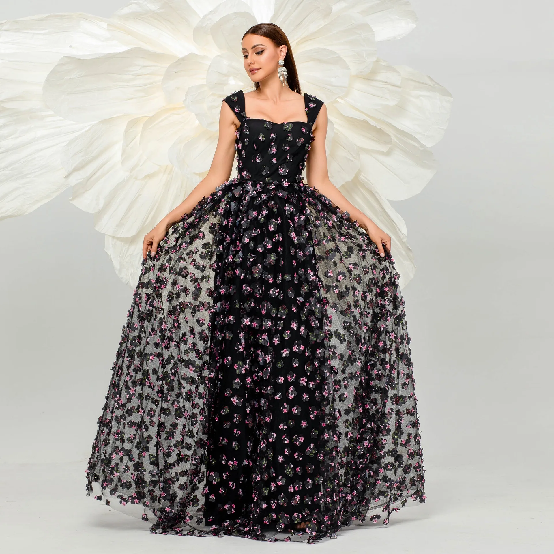 designer lace cocktail dresses Alyce Lace-Up Short Sequin Homecoming Dress 4841 Black/Barbie Pink / 000