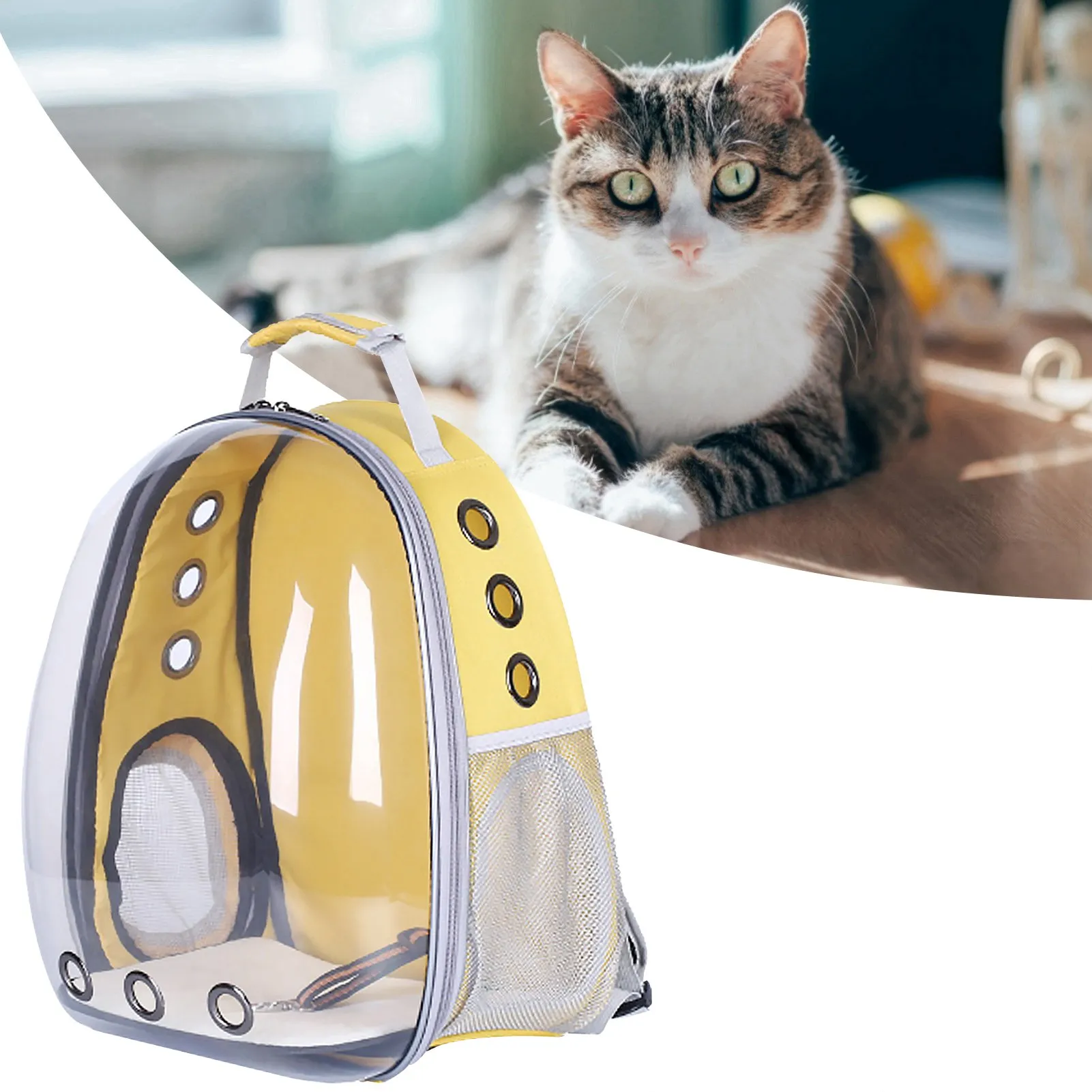 Hot cat backpack clear Free Shipping
