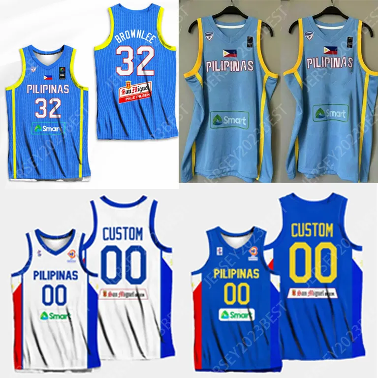 Save Big on Bulk Spain 2024 Jersey 2024 PH National Basketball Team Jersey  Custom #4 Kiefer RAVENA, #7 Timothy HEADING, #15 June Mar FAJARDO, #19 Kai 