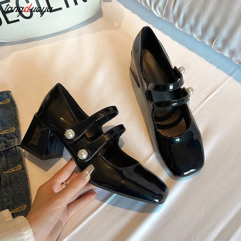 Wholesale Mary Jane Pink Pumps With Block Heel And Buckle Strap... At Only $87.65 | DHgate.Com Wholesale Mary Jane Pink Pumps With Block Heel And Buckle Strap... At Only $87.65 | DHgate.Com