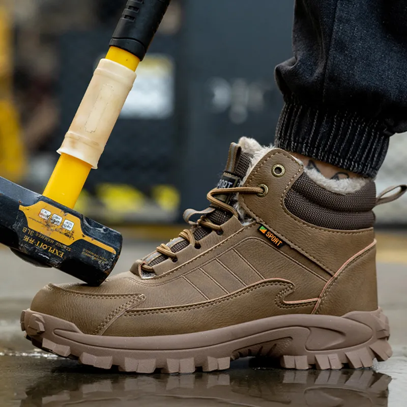 Fleece lined work boots deals