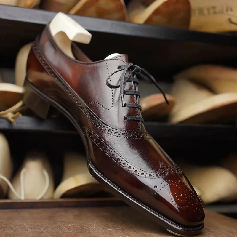 Classic Men's Brown Oxford Dress Shoes: Premium Comfort, Non-Slip, Shop  Now! from Dhgate Other Shoes - price 185.66