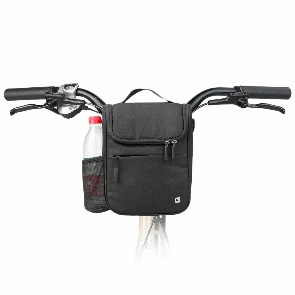 Handlebar bag with water bottle holder hotsell