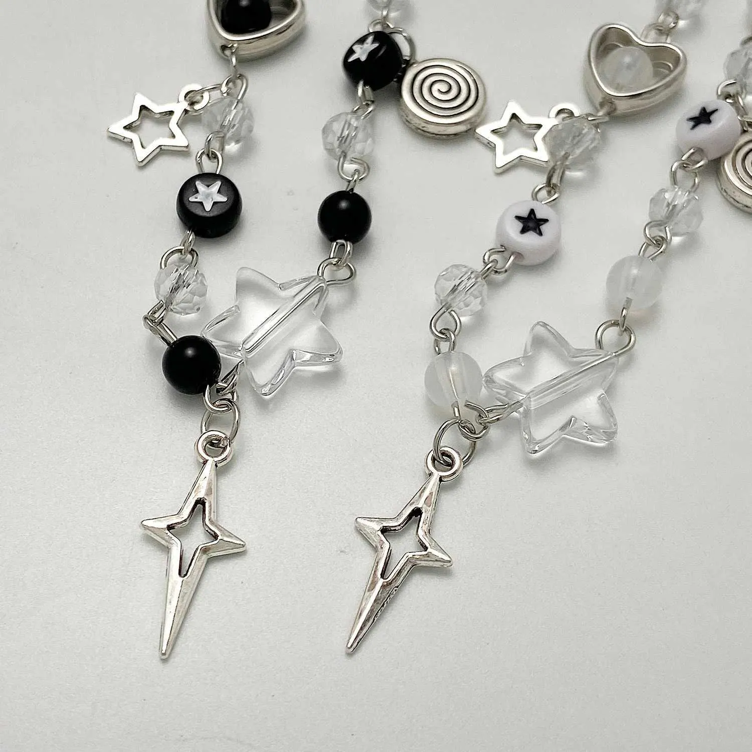 Civarize ３連　bracelet y2k お兄系　ギャル　v系 Amazon.com: Mikovivi 5pcs Star Necklace & Bracelets, Gold