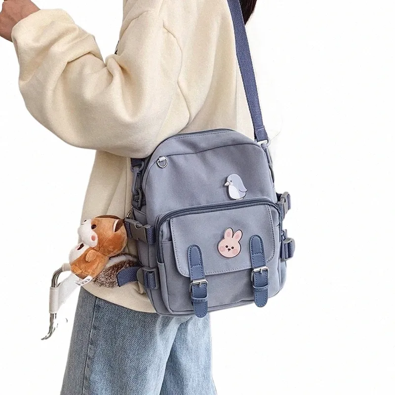 Cute Mini Backpack For Teens – Kawaii Aesthetic Small Backpack With Pins & Accessories