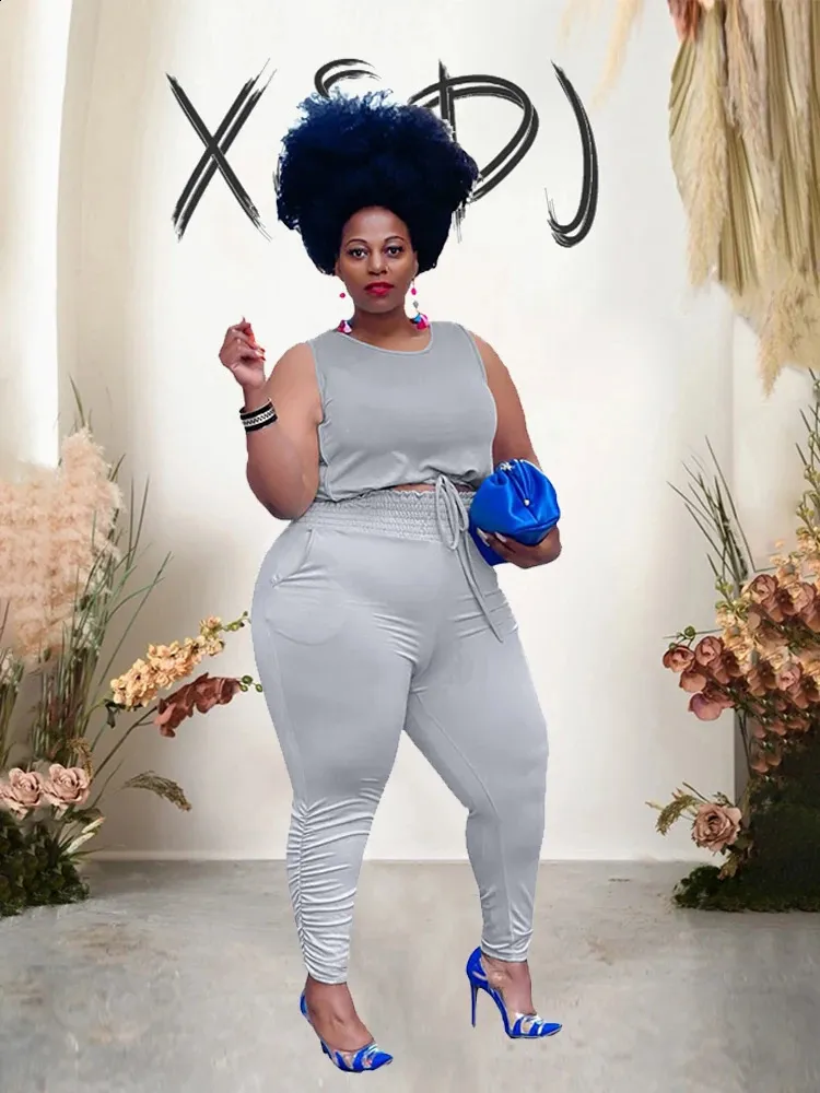 5XL Plus Size Womens Track and Field Wear Summer Sleeveless Top