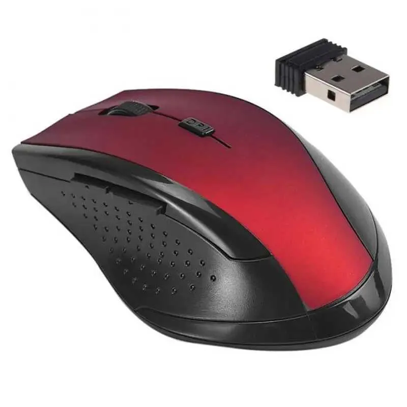 4G Silent Wireless Mouse, Ergonomic PC Laptop Mouse with USB Receiver ...