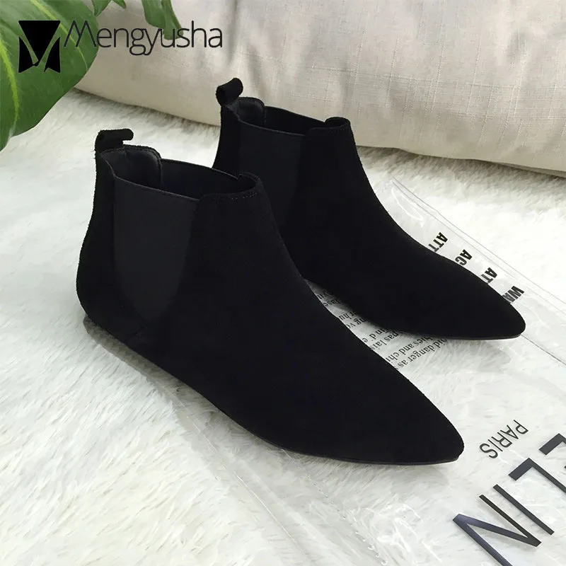 Ankle Bootie Chelsea Boots Dhgate Women's Suede Chelsea Boots