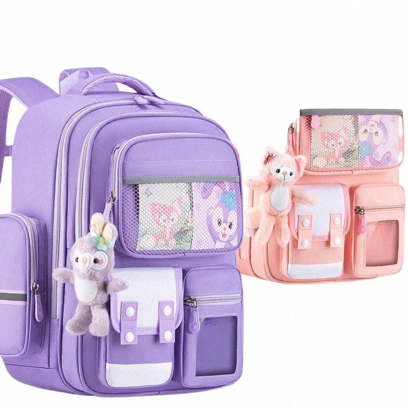 Purple School Bag For Girls New Cute Purple School Backpack For