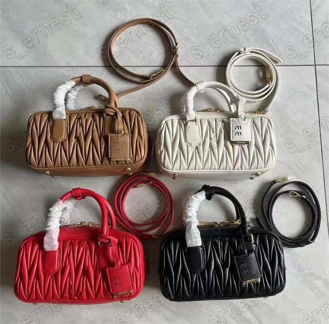 Arcadie Fashion 2024 Designer Leather Bowling Mini Duffle Bag Luxury Shoulder Tote With Wallet From G evangeline 31.57 DHgate.Com