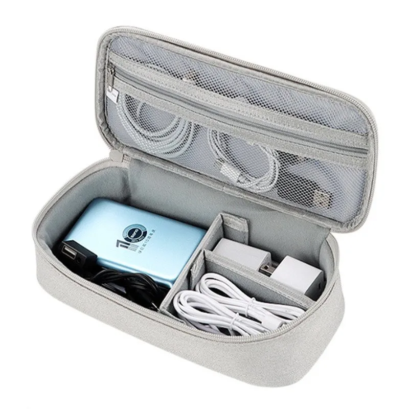 DHgate Portable Tech Organizer Bag Durable Travel Gadget Case for Chargers Cables Hard Drives Electronics Accessories Bags Luggage Accessories