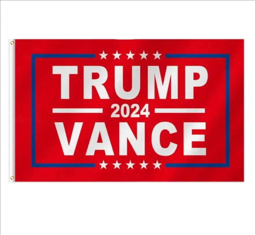 Premium DOUBLE-SIDED Trump Vance 2024 Flag 3x5 3Ply Make America Great Again R18