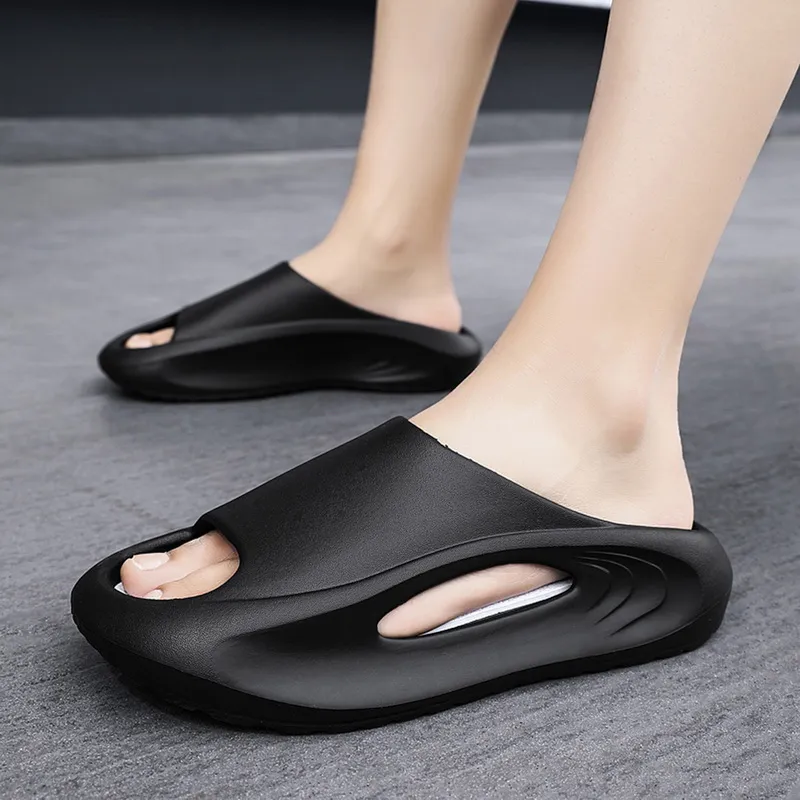 Patchwork Color Unisex Platform Bombas Slippers Mens... From  display picture 3