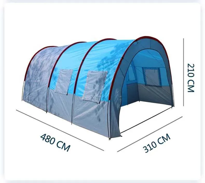 Waterproof Canvas Multiplayer Team Rent A Tent Large Size For Camping Family Parties Mountaineering Suitable For 5 8 People CL240722 From Shirting fashion1 94.7 DHgate.Com