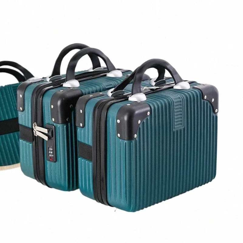 Portable Cosmetic Case Multi-Size Travel Makeup Organizer, Waterproof  Toiletry Bag, Small Suitcase Style for Women, Convenient Storage