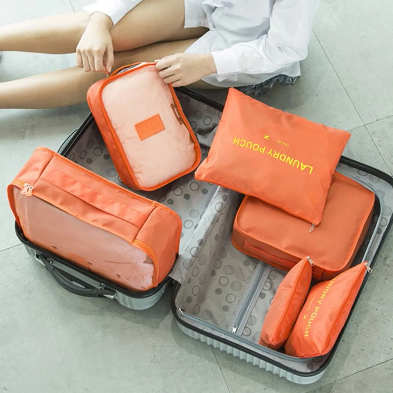 Travel organizer bag sets new arrivals